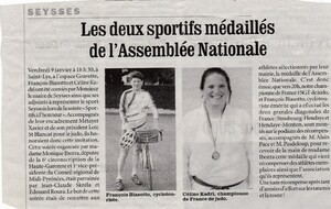 médaille de l'assemblée Nationale